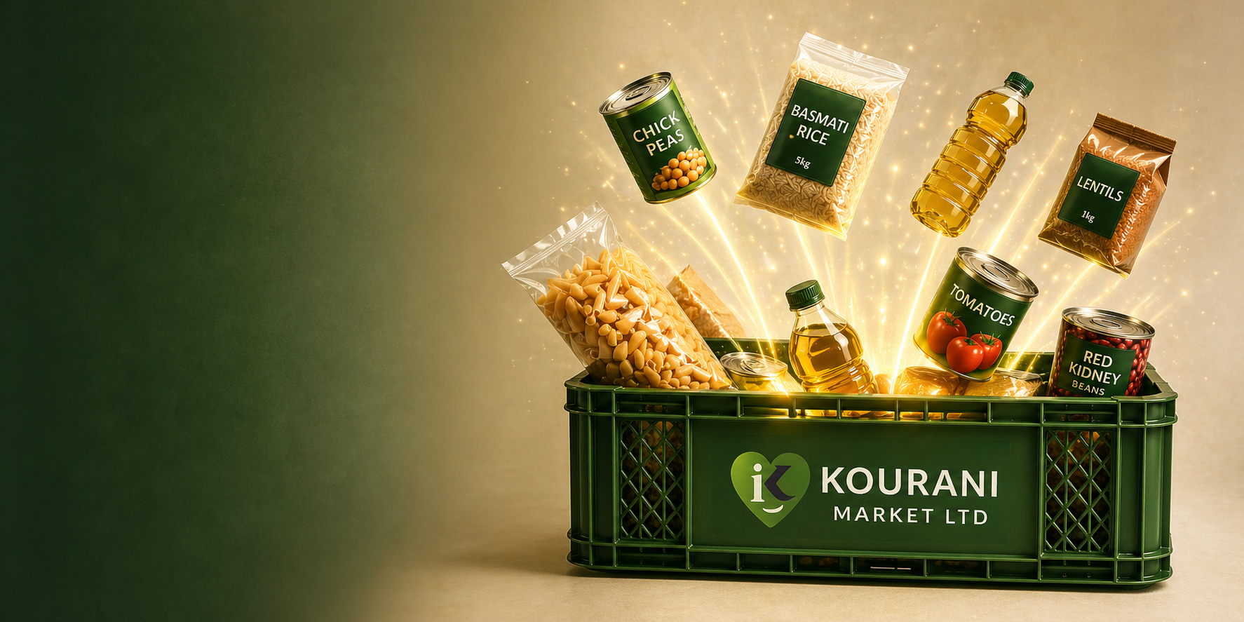 Kourani Market crate filled with rewards